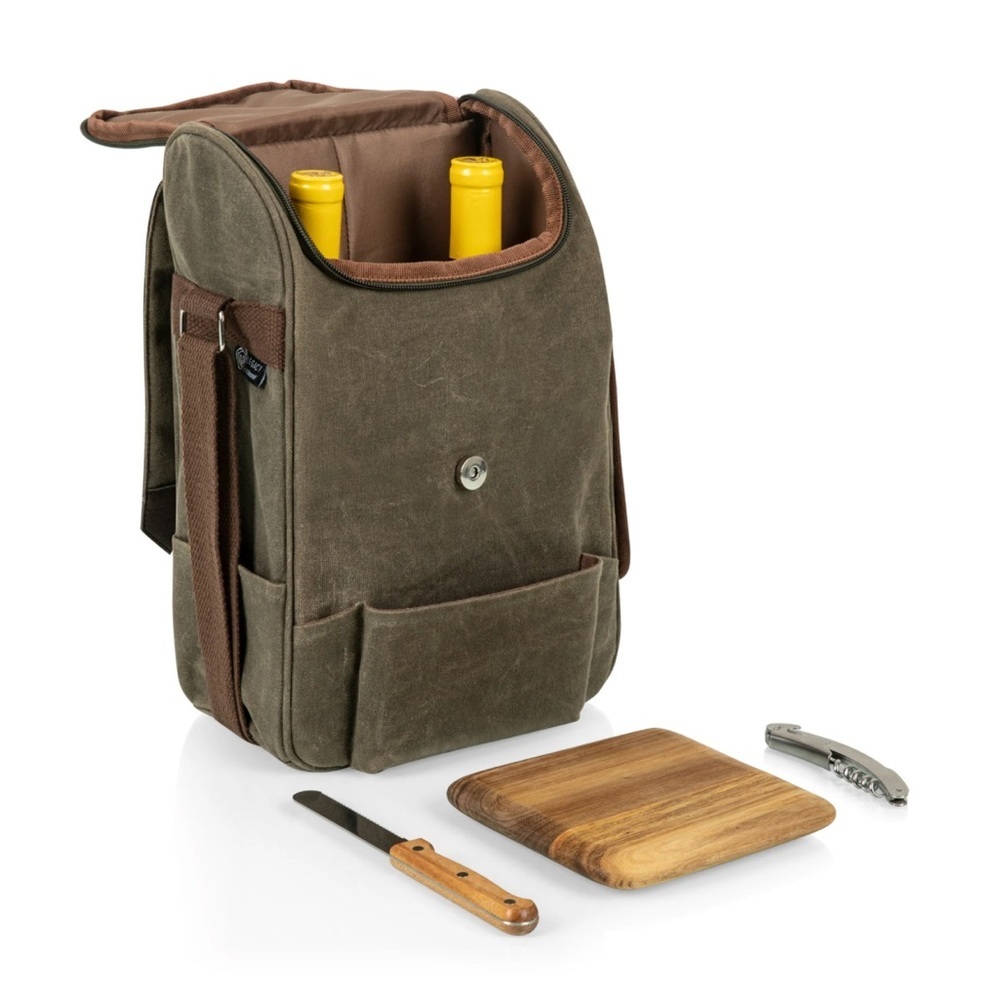 Legacy canvas wine and cheese cooler bag new with tags